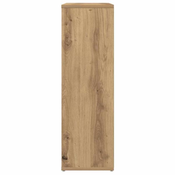 Bücherregal Artisan-Eiche 45x25x80 cm Holzwerkstoff
