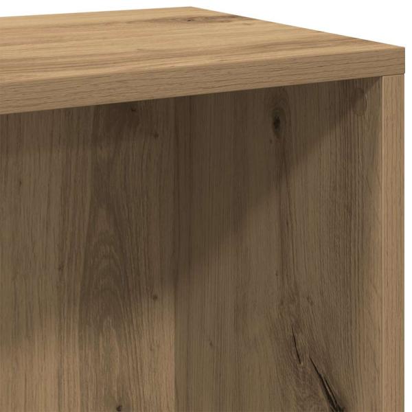 Bücherregal Artisan-Eiche 45x25x80 cm Holzwerkstoff