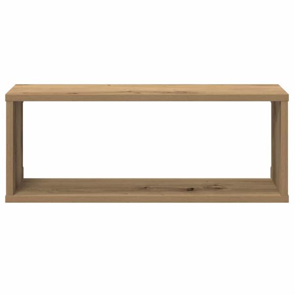 Wandregale 4 Stk. Artisan-Eiche 60x15x23 cm Holzwerkstoff