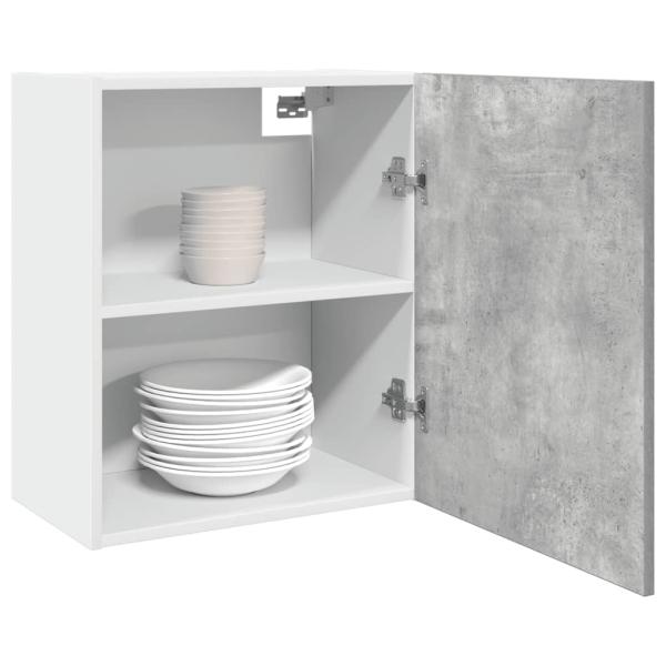ARDEBO.de - Hängeschrank Betongrau 50x31x60 cm Holzwerkstoff