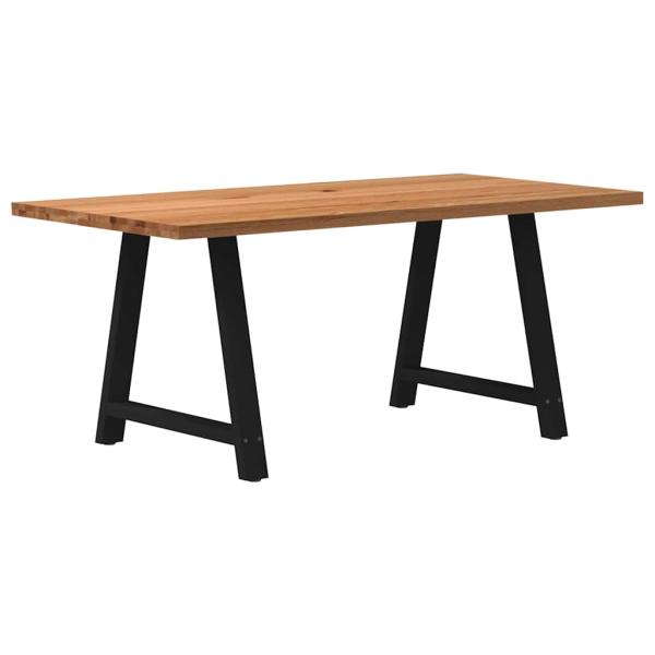 ARDEBO.de - Esstisch Hellbraun 180x90x74 cm Massivholz Eiche Rechteckig