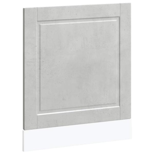 Geschirrspülerblende Porto Betongrau 60x1,5x67 cm Holzwerkstoff