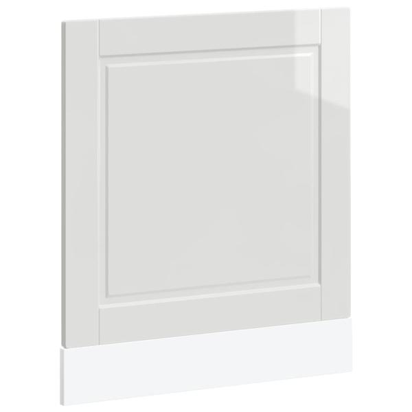Geschirrspülerblende Porto Hochglanz-Weiß 60x1,5x67 cm