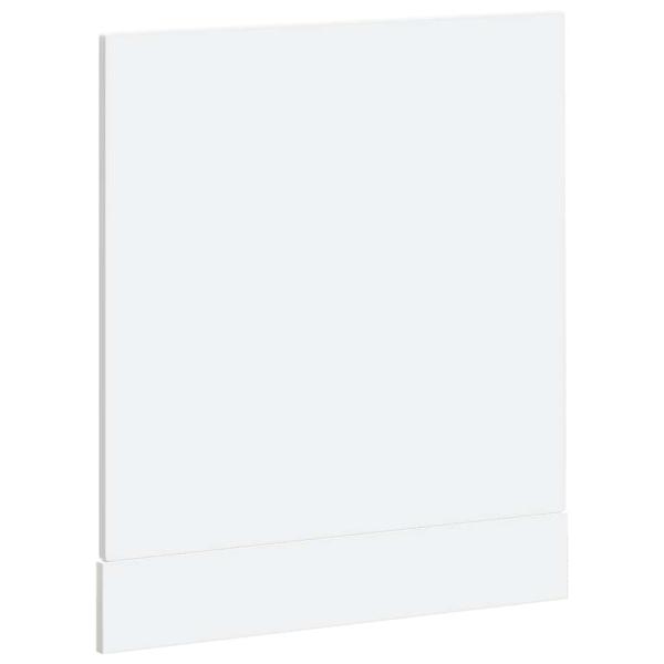 Geschirrspülerblende Porto Hochglanz-Weiß 60x1,5x67 cm