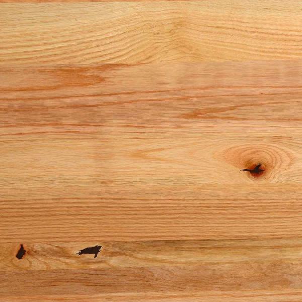 Tischplatte Hellbraun 180x100x4,2cm Massivholz Eiche Rechteckig