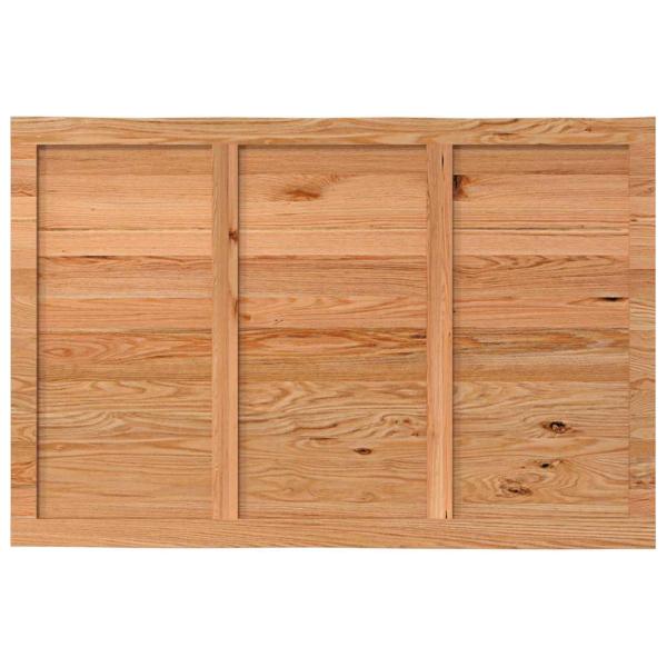 Tischplatte Hellbraun 180x120x4,2cm Massivholz Eiche Rechteckig