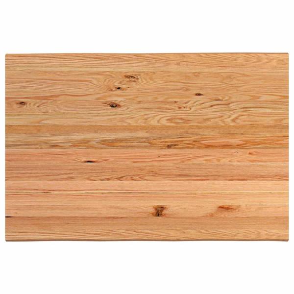 Tischplatte Hellbraun 180x120x4,2cm Massivholz Eiche Rechteckig