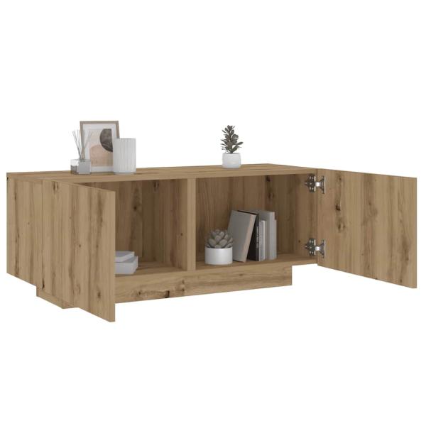 ARDEBO.de - Nachttisch Artisan-Eiche 100x35x40 cm Holzwerkstoff