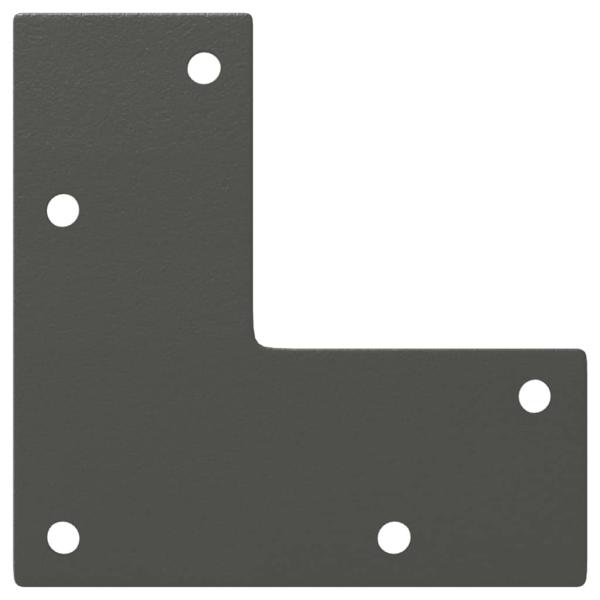 Couchtischbeine Konische Form 4 Stk. Anthrazit 72-73 cm Stahl