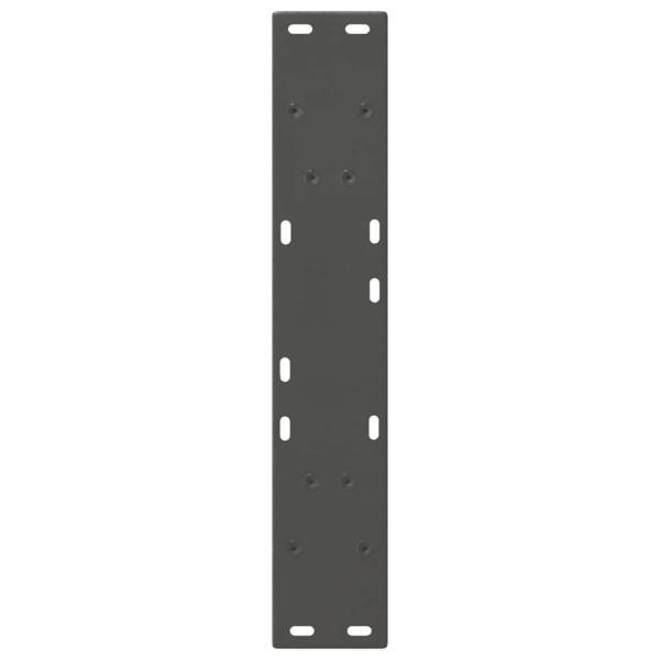 Couchtischbeine V-Form 2 Stk. Anthrazit 60x(72-73) cm Stahl