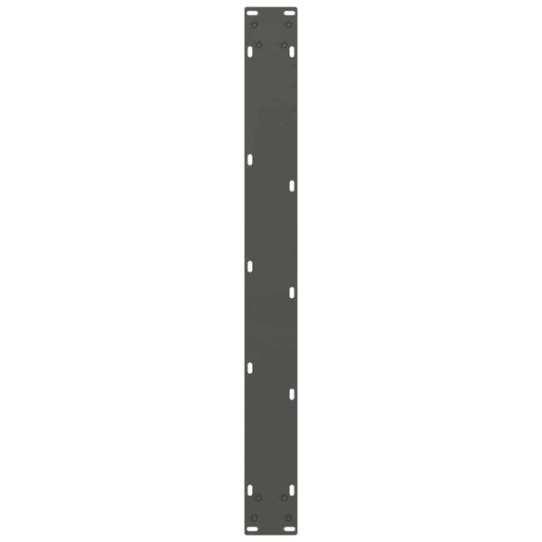 Couchtischbeine Anthrazit 2 Stk. 80x(72-73) cm Stahl