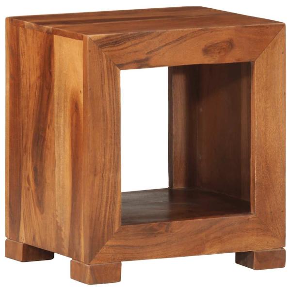ARDEBO.de - Beistelltisch 37x29x40 cm Massivholz Akazie