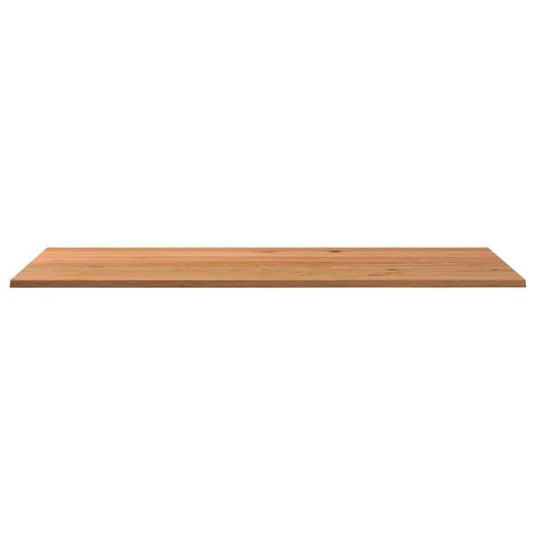 Tischplatte Hellbraun 280x120x4,2cm Massivholz Eiche Rechteckig
