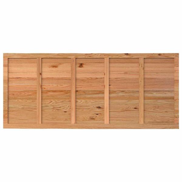 Tischplatte Hellbraun 280x120x4,2cm Massivholz Eiche Rechteckig