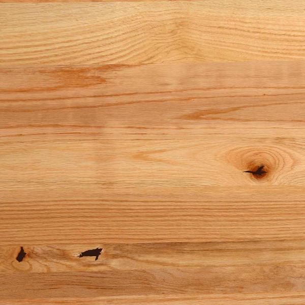 Tischplatte Hellbraun 280x120x4,2cm Massivholz Eiche Rechteckig