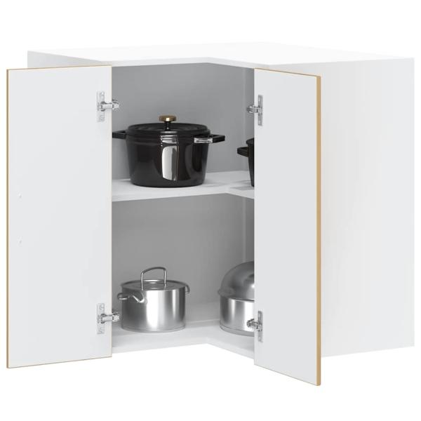 ARDEBO.de - Küchen-Eckhängeschrank Porto Artisan-Eiche Holzwerkstoff
