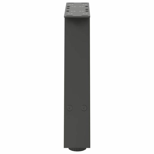 Couchtischbeine A-Form 2 Stk. Anthrazit 50x(30-31) cm Stahl