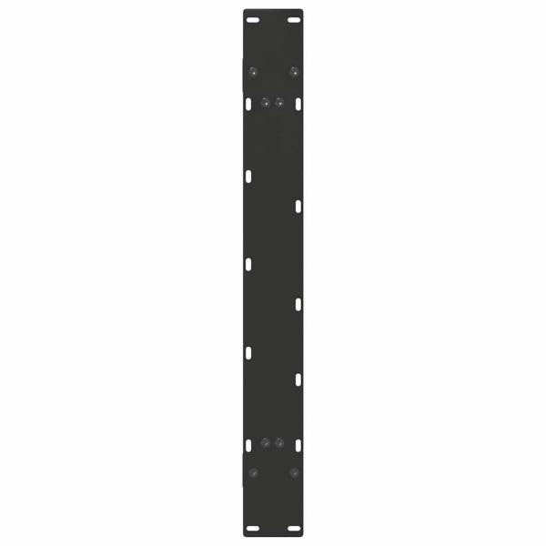 Couchtischbeine A-Form 2 Stk. Schwarz 100x(72-73) cm Stahl