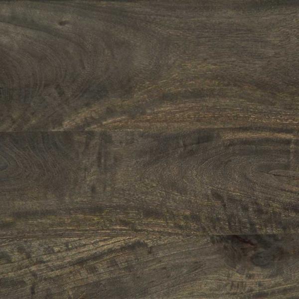 Sideboard Schwarz 60x33x75 cm Massivholz Mango