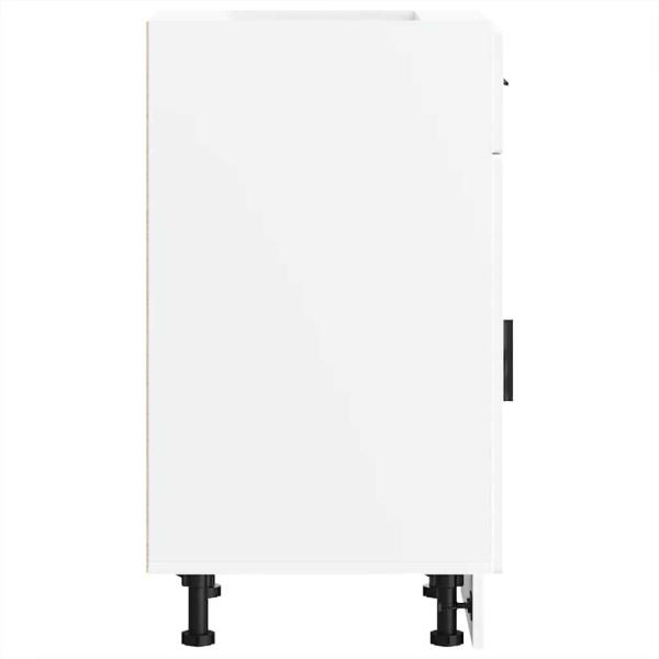 Küchenunterschrank Porto Weiß Holzwerkstoff