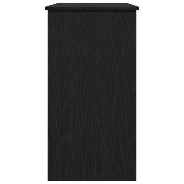 Schreibtisch Schwarz 80x40x75 cm Holzwerkstoff