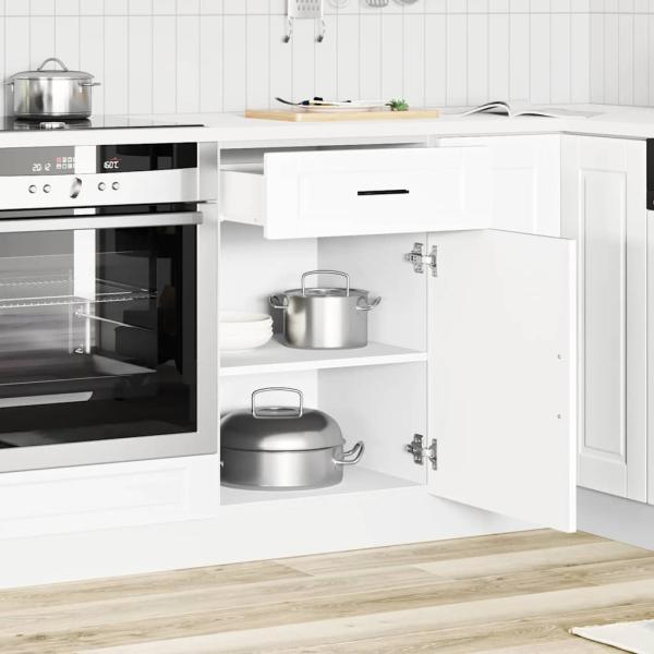 Küchenunterschrank Porto Weiß Holzwerkstoff