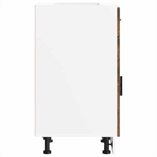 Küchenunterschrank Porto Räuchereiche Holzwerkstoff