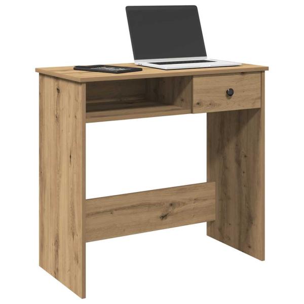 ARDEBO.de - Schreibtisch Artisan-Eiche 80x40x75 cm Holzwerkstoff