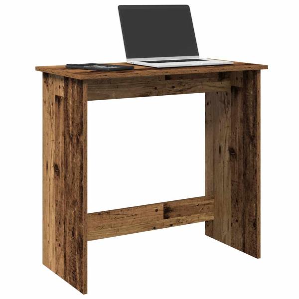 ARDEBO.de - Schreibtisch Altholz-Optik 80x40x75 cm Holzwerkstoff