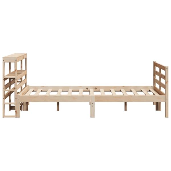 Massivholzbett ohne Matratze 140x200 cm Kiefernholz