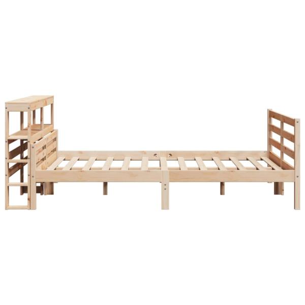 Bettgestell mit Kopfteil ohne Matratze 140x190 cm