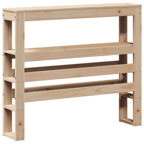 ARDEBO.de - Massivholzbett ohne Matratze 75x190 cm Kiefernholz