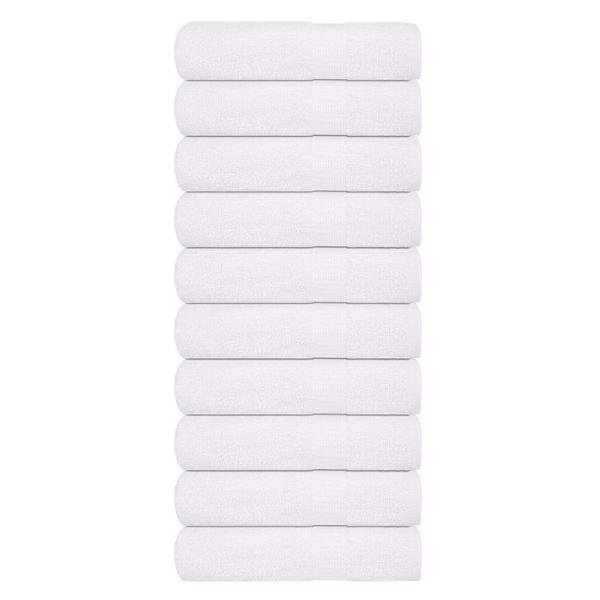 ARDEBO.de - Handtücher 10 Stk. Weiß 50x100 cm 360 g/m² 100% Baumwolle