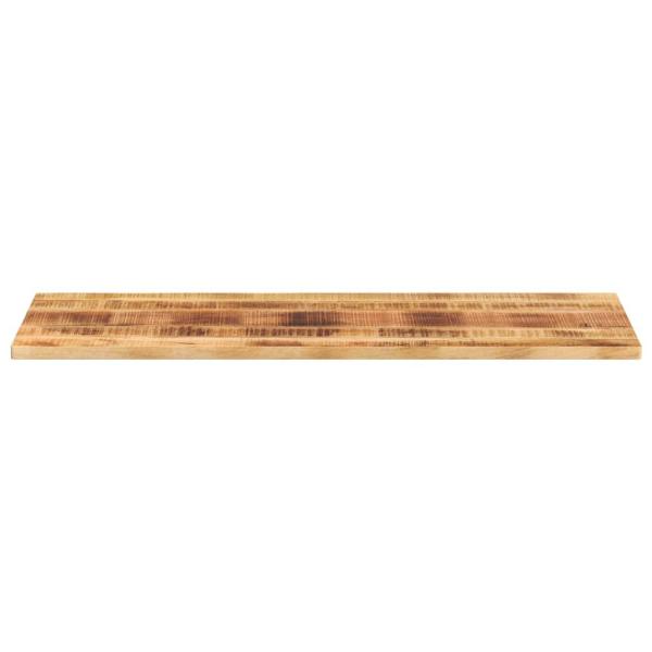 ARDEBO.de - Tischplatte 160x50x3,8 cm Rechteckig Raues Massivholz Mango