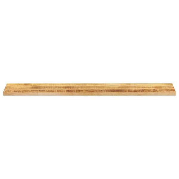 ARDEBO.de - Tischplatte 180x20x3,8 cm Rechteckig Raues Massivholz Mango