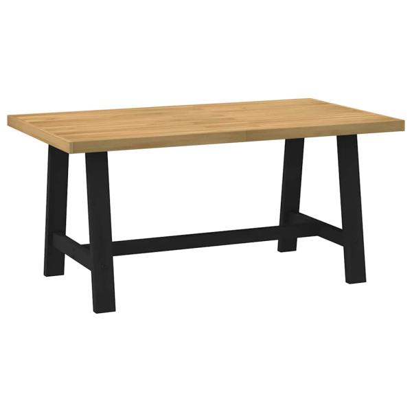 ARDEBO.de - Esstisch NOAIN A-Form-Beine 160x90x75 cm Massivholz Kiefer