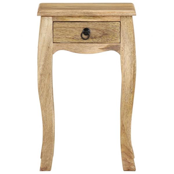 Nachttisch 28x28x46 cm Massivholz Mango
