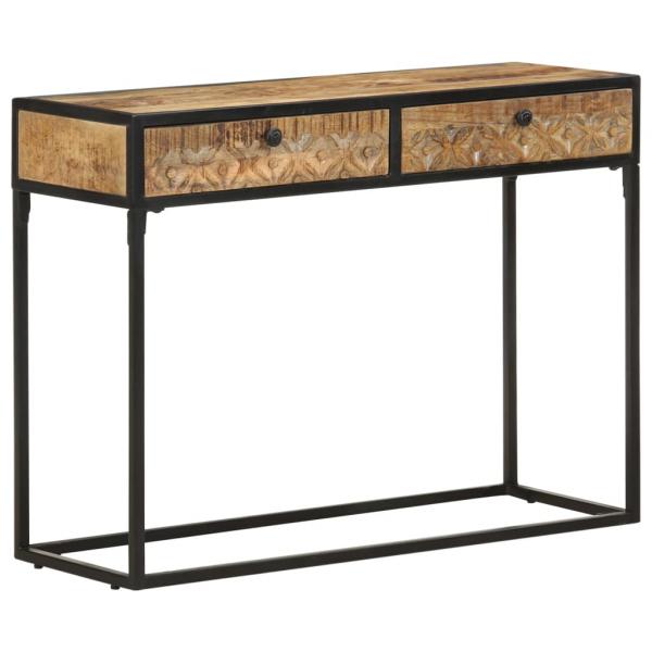 Konsolentisch 100x35x75 cm Mango Massivholz