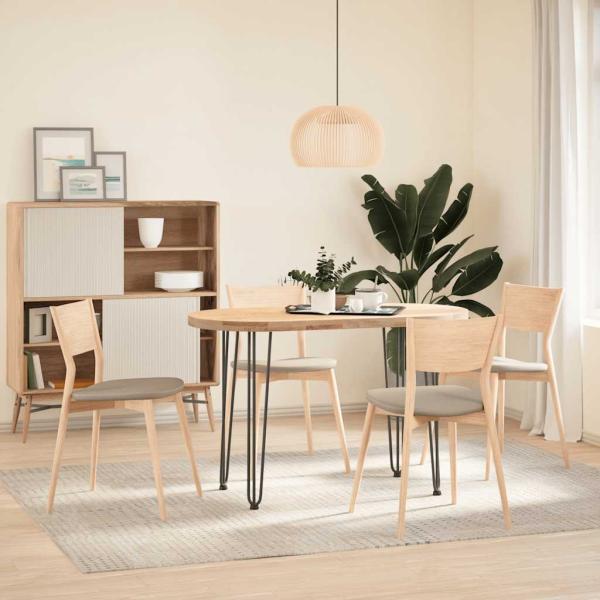 ARDEBO.de - Haarnadelbeine 4 Stk. Anthrazit 72 cm Massivstahl