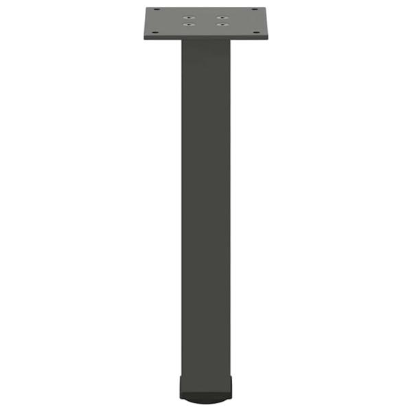 Couchtischbeine 4 Stk. Anthrazit 30-32 cm Stahl