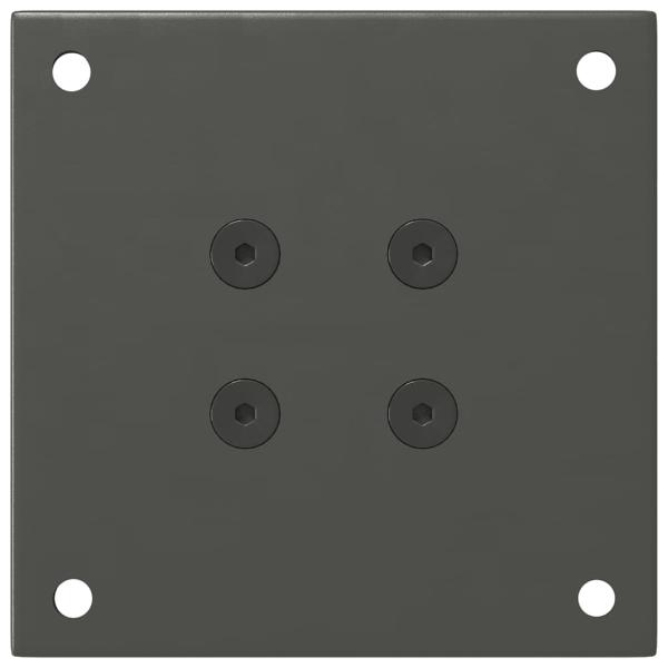 Couchtischbeine 4 Stk. Anthrazit 30-32 cm Stahl