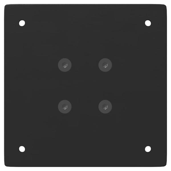 Couchtischbeine 4 Stk. Schwarz 72 cm Stahl