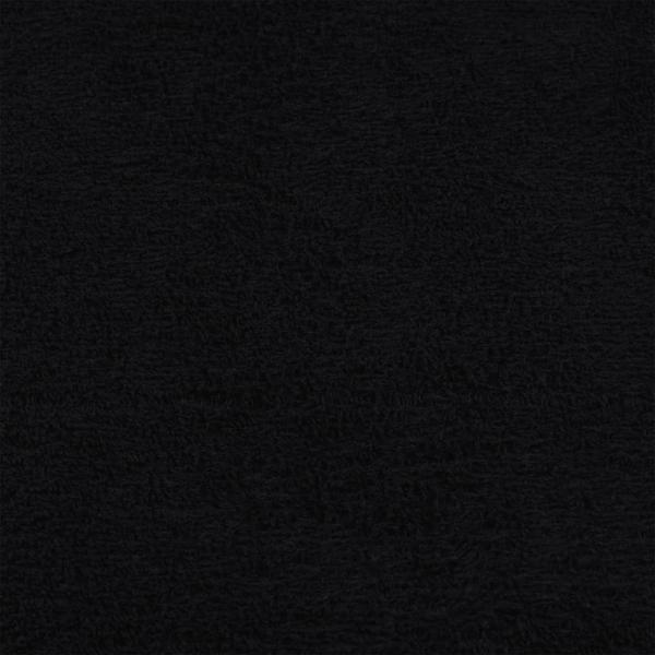 Saunatücher 4 Stk. Schwarz 80x200 cm 360 g/m² 100% Baumwolle