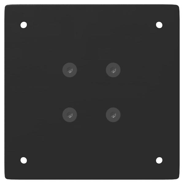 Couchtischbeine 4 Stk. Schwarz 42 cm Stahl