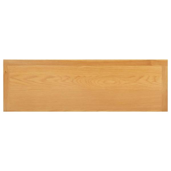 Schubladenschrank 105 x 33,5 x 73 cm Massivholz Eiche