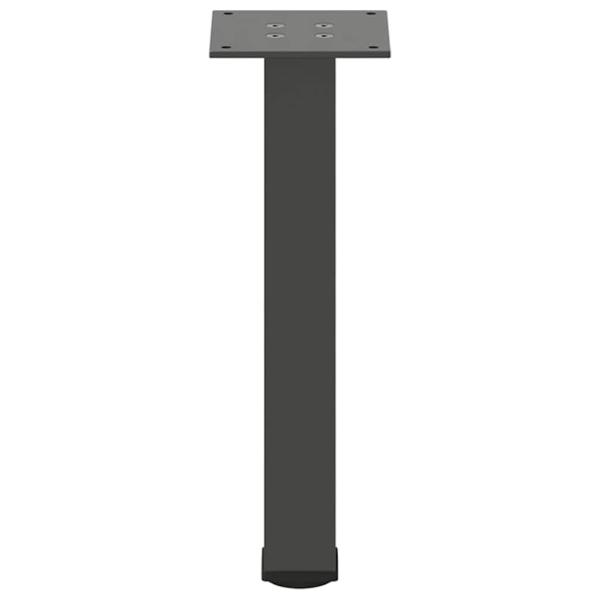 Couchtischbeine 4 Stk. Anthrazit 42-44 cm Stahl