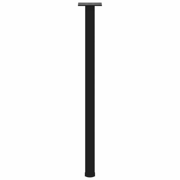 Couchtischbeine 4 Stk. Schwarz 72-74 cm Stahl