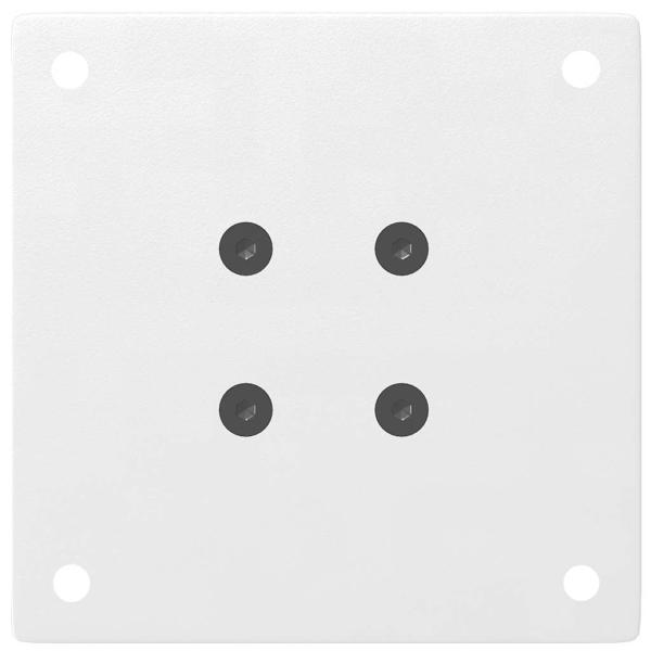 Couchtischbeine 4 Stk. Weiß 30-32 cm Stahl