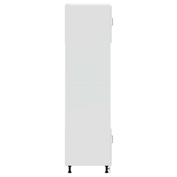 Herdumbauschränke 2 Stk. Porto Weiß Holzwerkstoff