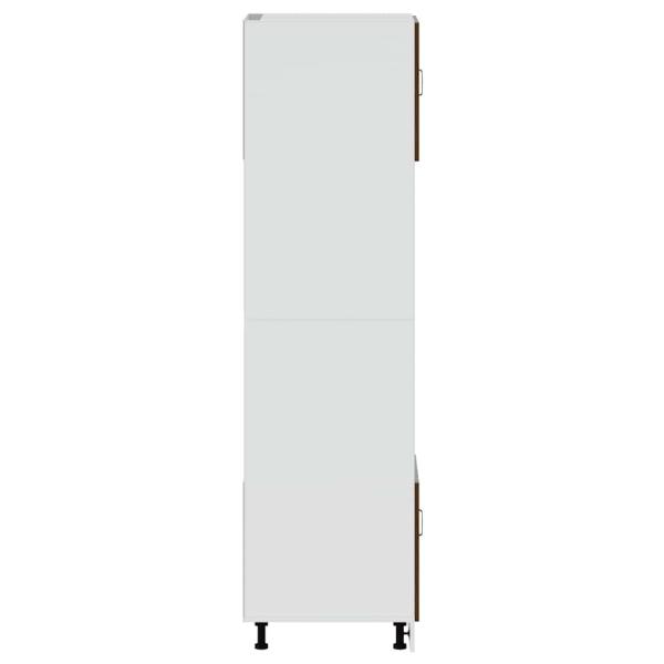 Herdumbauschränke 2 Stk. Porto Braun Eichen-Optik Holzwerkstoff